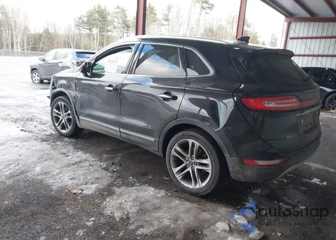 2019 Lincoln Mkc Reserve z USA, uszkodzony, nr VIN 5LMCJ3D98KUL09756